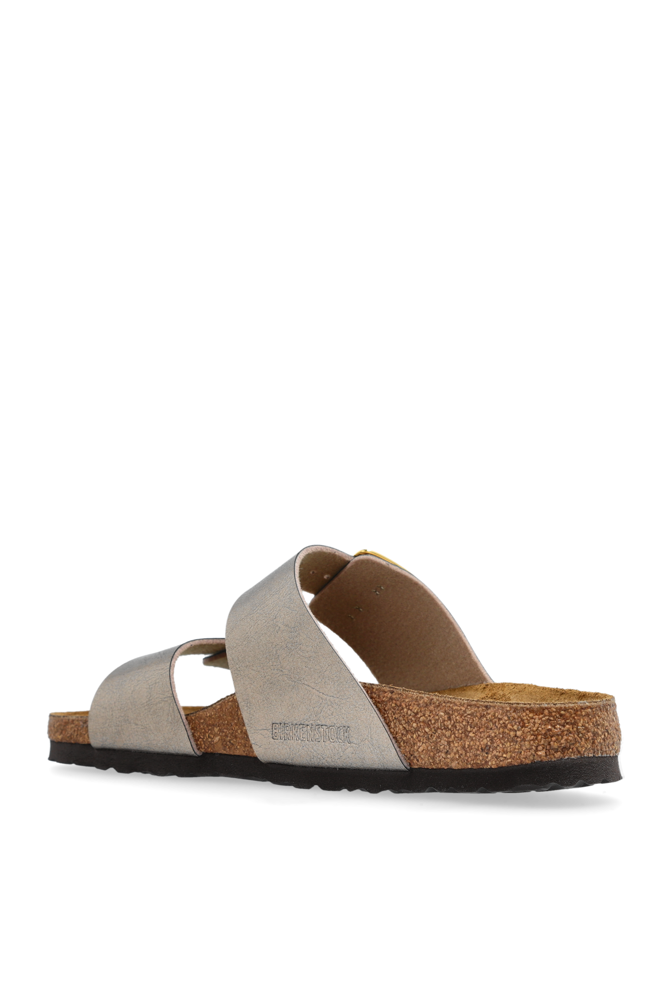 Złoty Klapki `Sydney Cushion Buckle` Birkenstock - Vitkac Polska